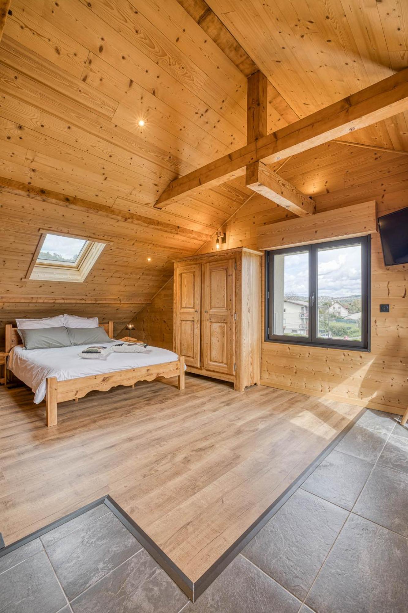 Apartament L'Ecureuil, Chez Le Charpentier D'Antan, La Chaleur Du Bois, Le Calme De La Campagne Epagny Metz-Tessy Zewnętrze zdjęcie